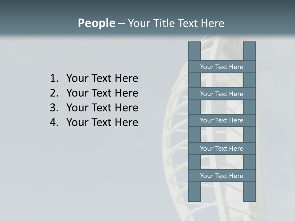 Spinnaker Tower Lift PowerPoint Template