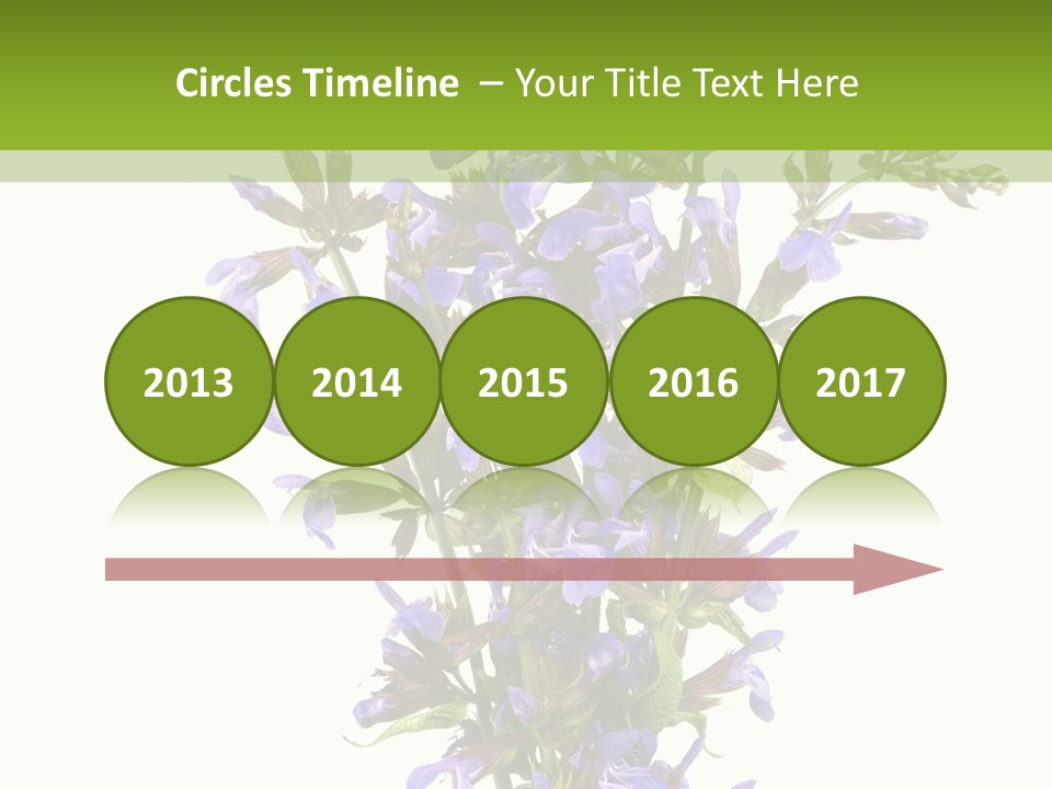 Vertical Purple Ingredient PowerPoint Template