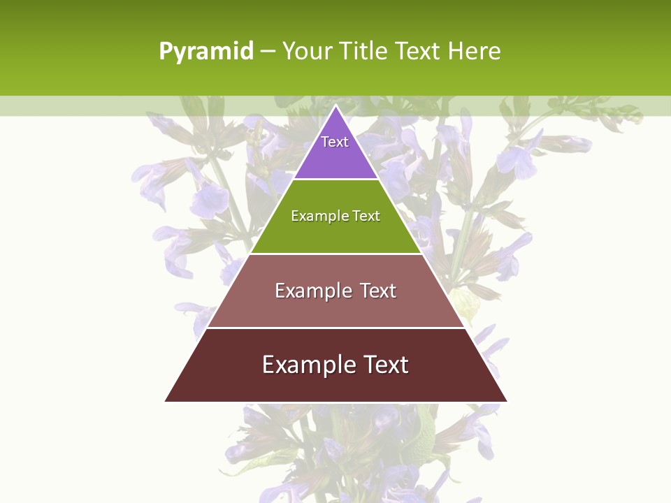Vertical Purple Ingredient PowerPoint Template