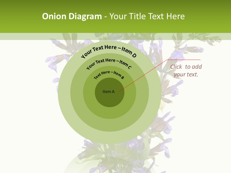 Vertical Purple Ingredient PowerPoint Template