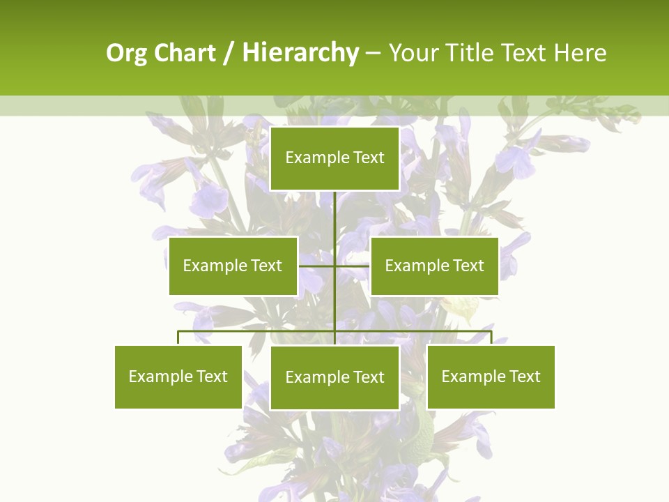 Vertical Purple Ingredient PowerPoint Template