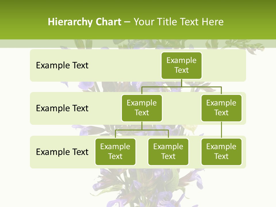 Vertical Purple Ingredient PowerPoint Template