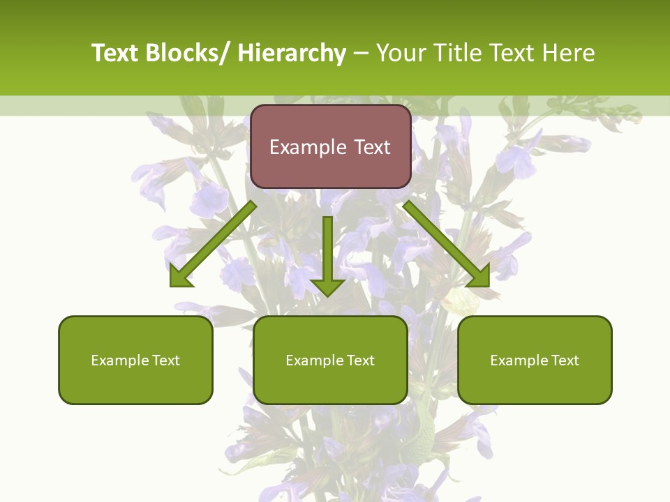 Vertical Purple Ingredient PowerPoint Template