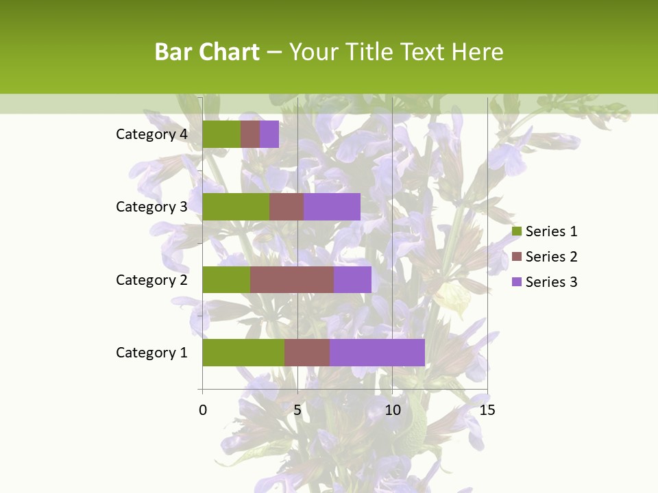 Vertical Purple Ingredient PowerPoint Template