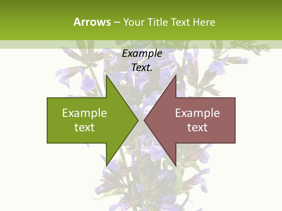 Vertical Purple Ingredient PowerPoint Template