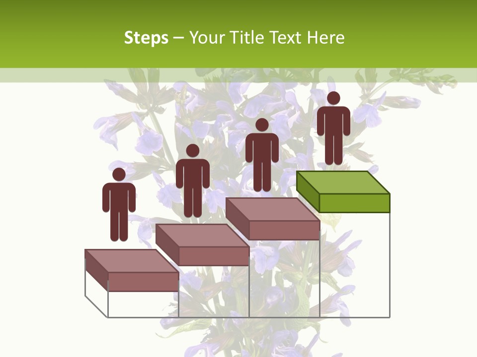 Vertical Purple Ingredient PowerPoint Template