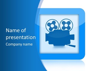 Connection Crossed Hand PowerPoint Template