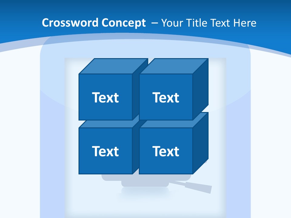 Connection Crossed Hand PowerPoint Template
