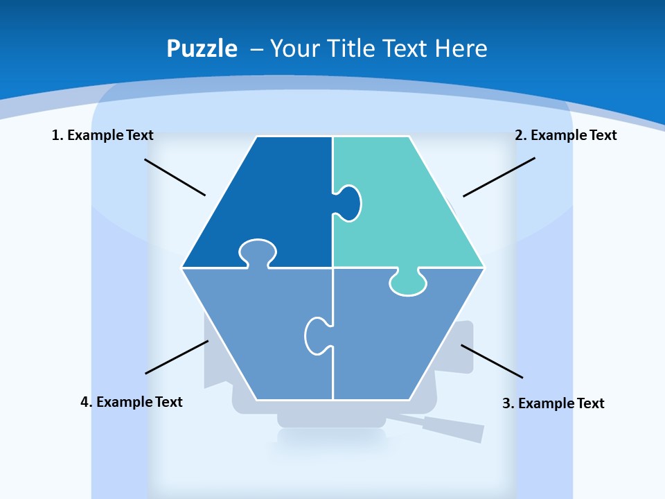 Connection Crossed Hand PowerPoint Template