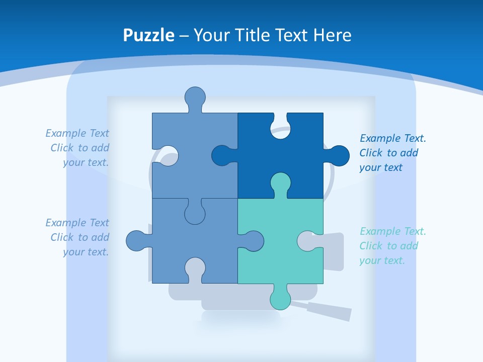 Connection Crossed Hand PowerPoint Template