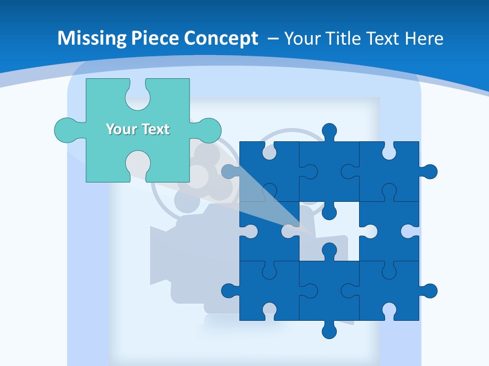 Connection Crossed Hand PowerPoint Template