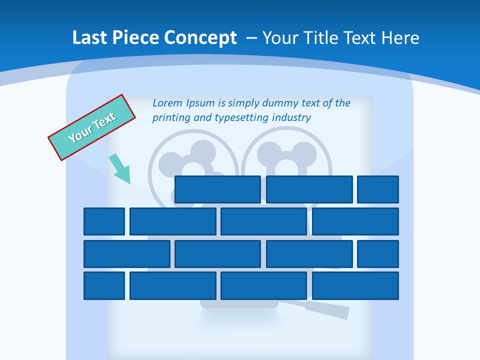 Connection Crossed Hand PowerPoint Template