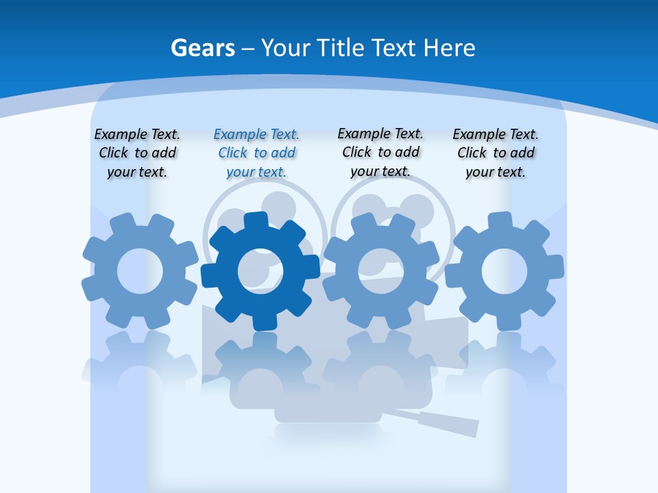 Connection Crossed Hand PowerPoint Template