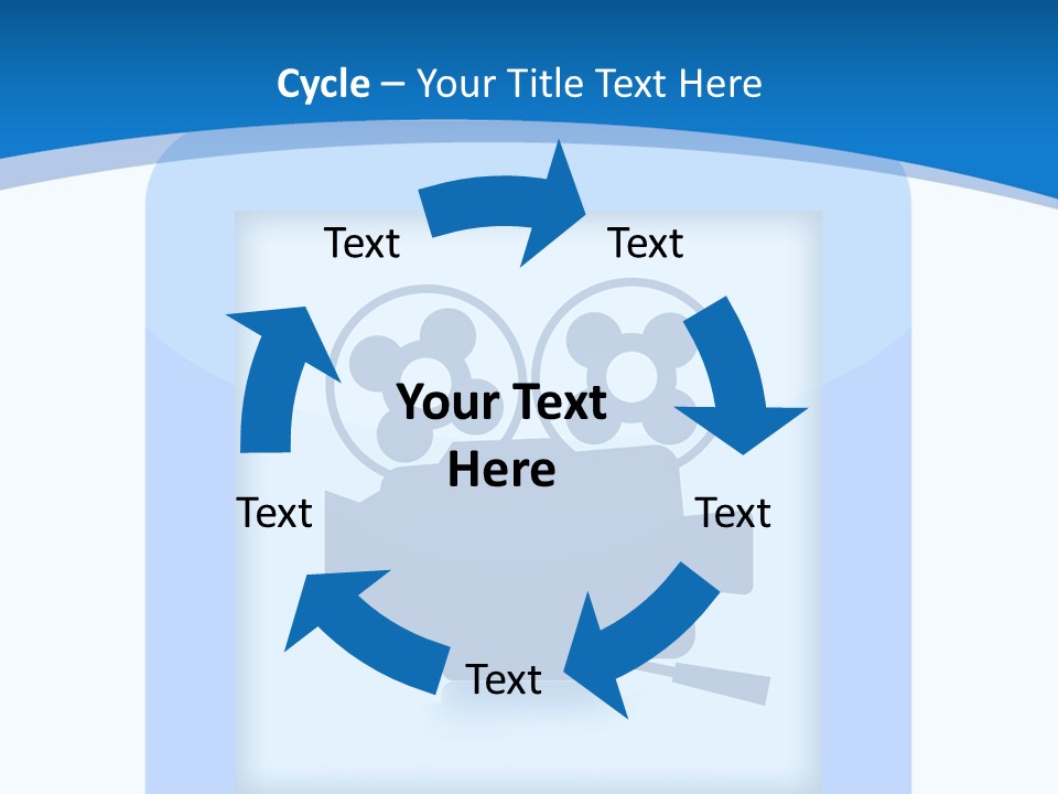 Connection Crossed Hand PowerPoint Template