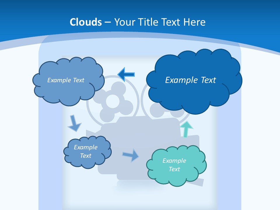 Connection Crossed Hand PowerPoint Template