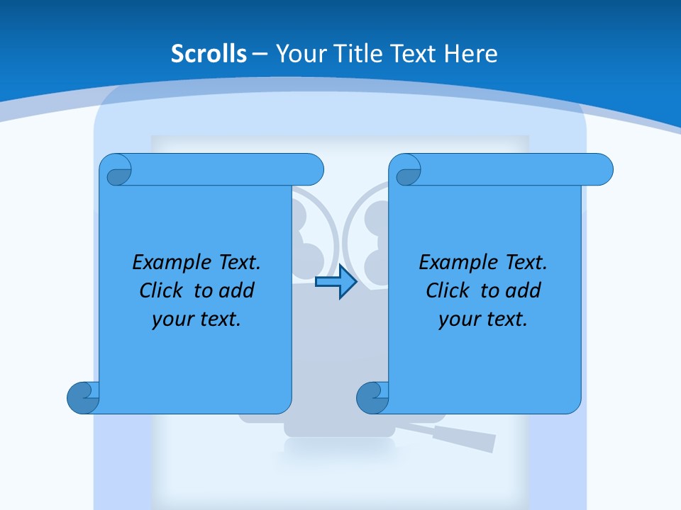 Connection Crossed Hand PowerPoint Template