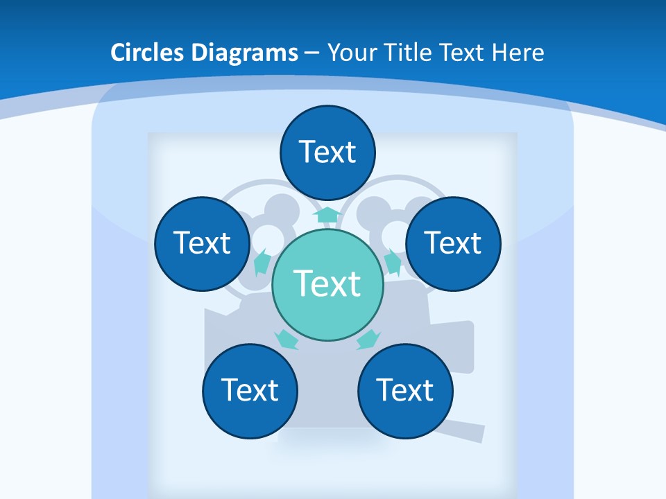 Connection Crossed Hand PowerPoint Template