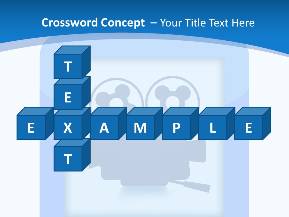 Connection Crossed Hand PowerPoint Template
