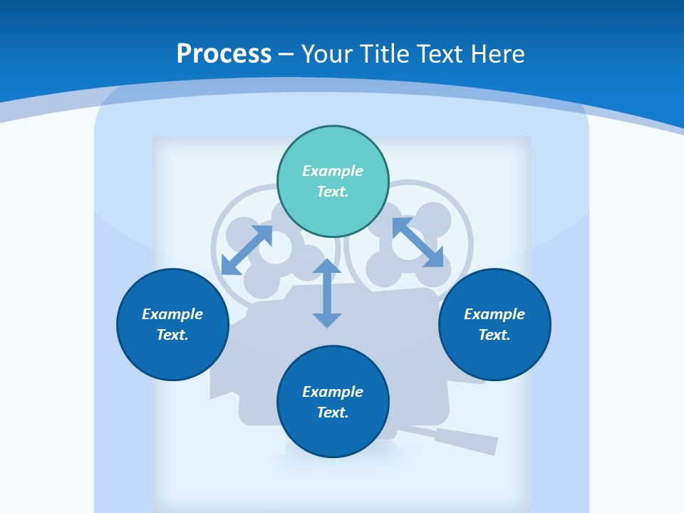 Connection Crossed Hand PowerPoint Template