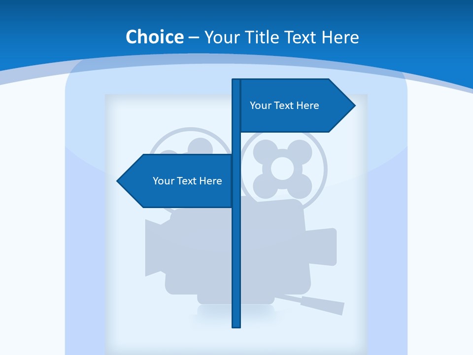 Connection Crossed Hand PowerPoint Template