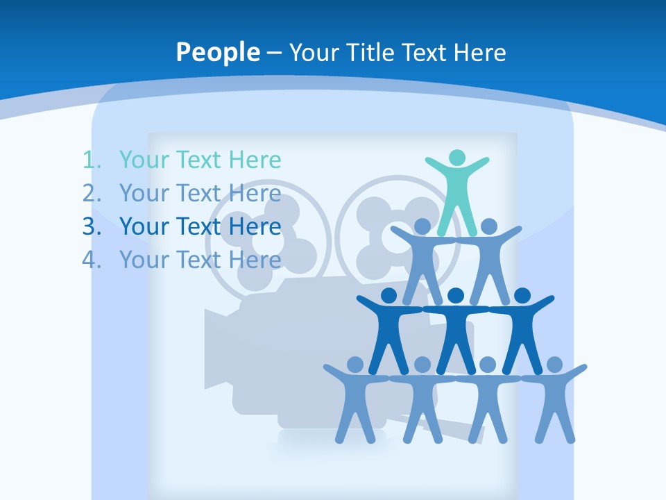 Connection Crossed Hand PowerPoint Template