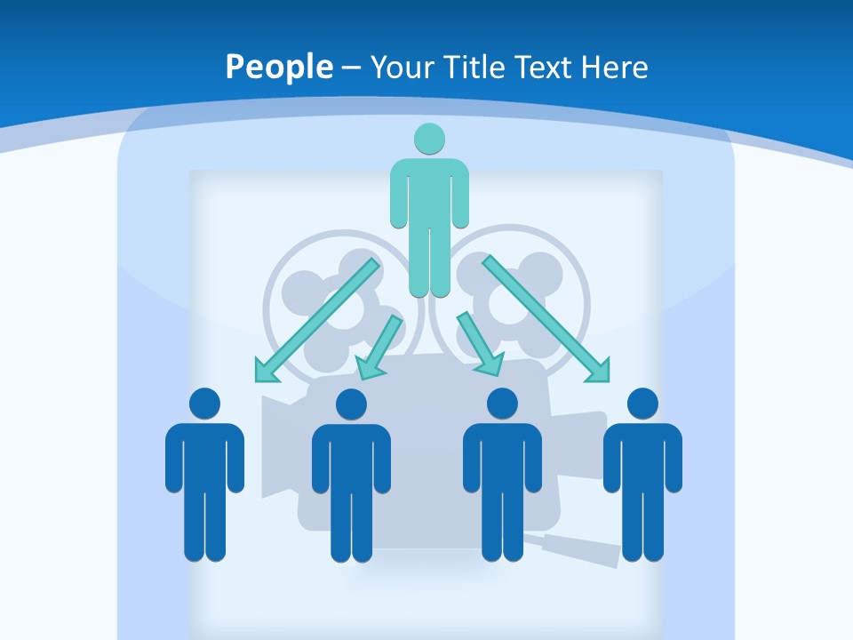 Connection Crossed Hand PowerPoint Template