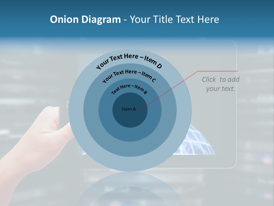 Connection Crossed Hand PowerPoint Template
