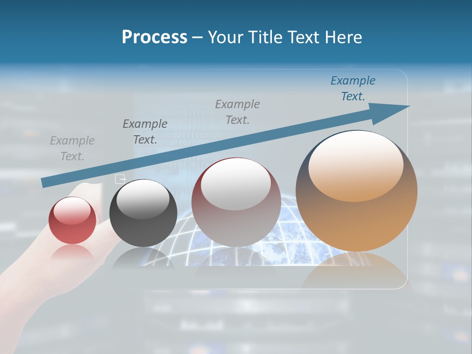 Connection Crossed Hand PowerPoint Template