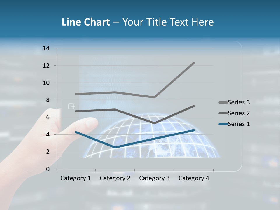 Connection Crossed Hand PowerPoint Template