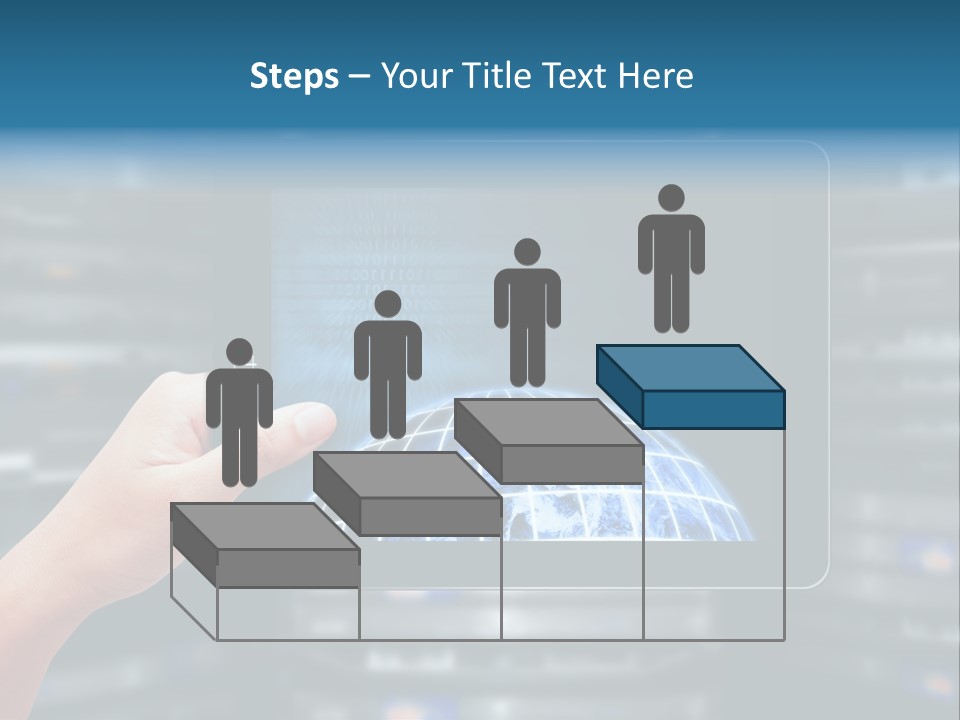 Connection Crossed Hand PowerPoint Template
