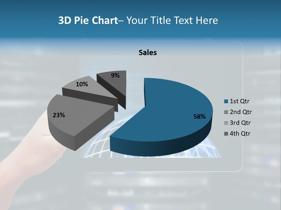 Connection Crossed Hand PowerPoint Template