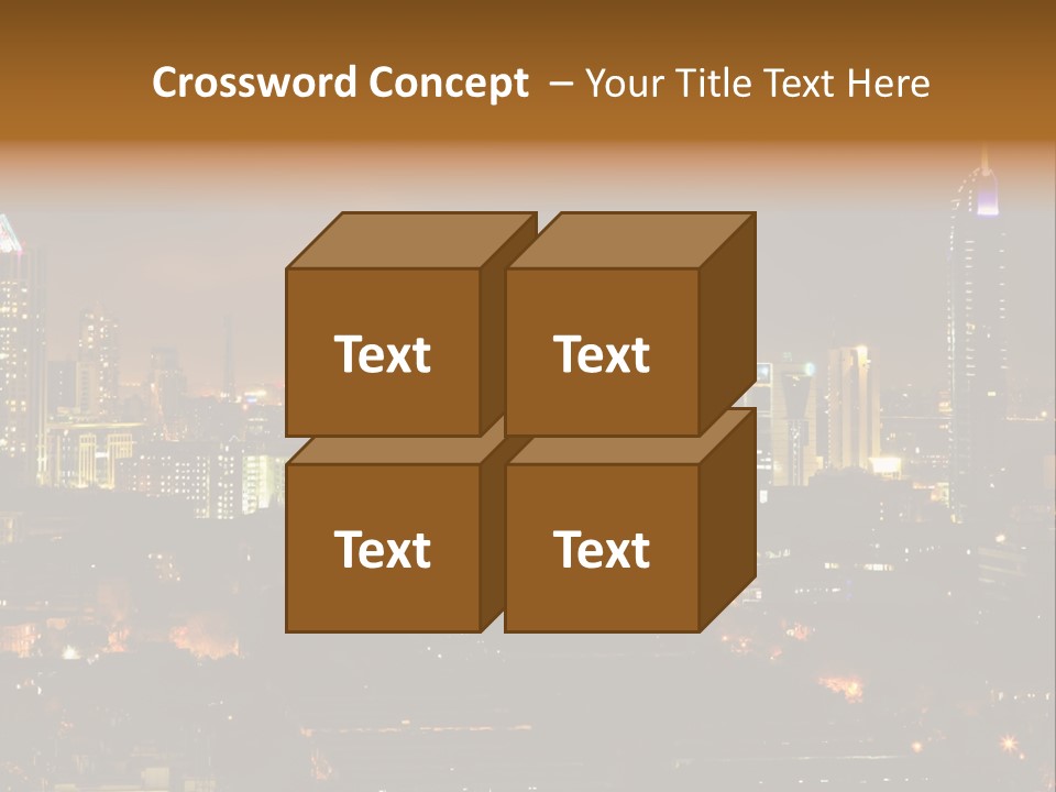 Still Bay Of Bombay Colours PowerPoint Template