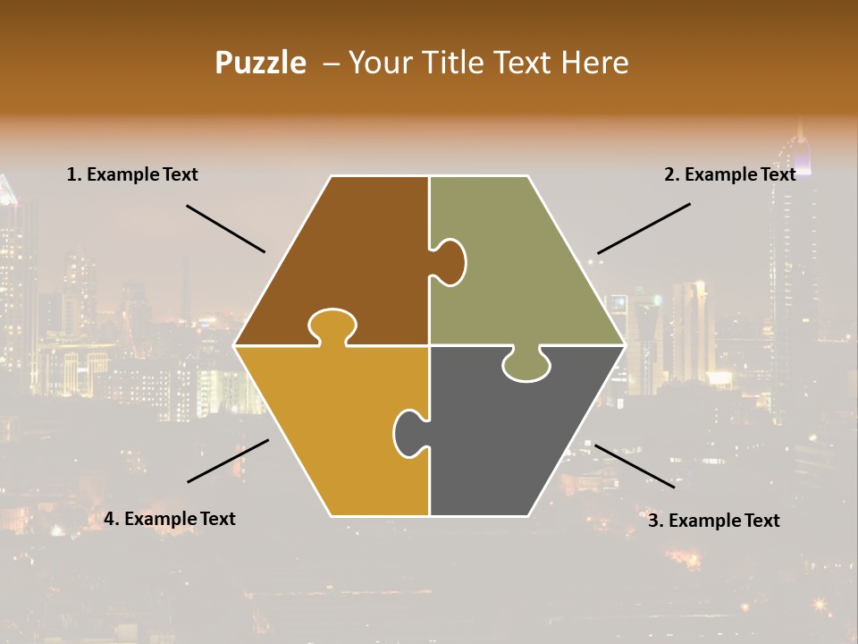 Still Bay Of Bombay Colours PowerPoint Template