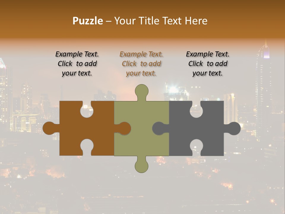 Still Bay Of Bombay Colours PowerPoint Template