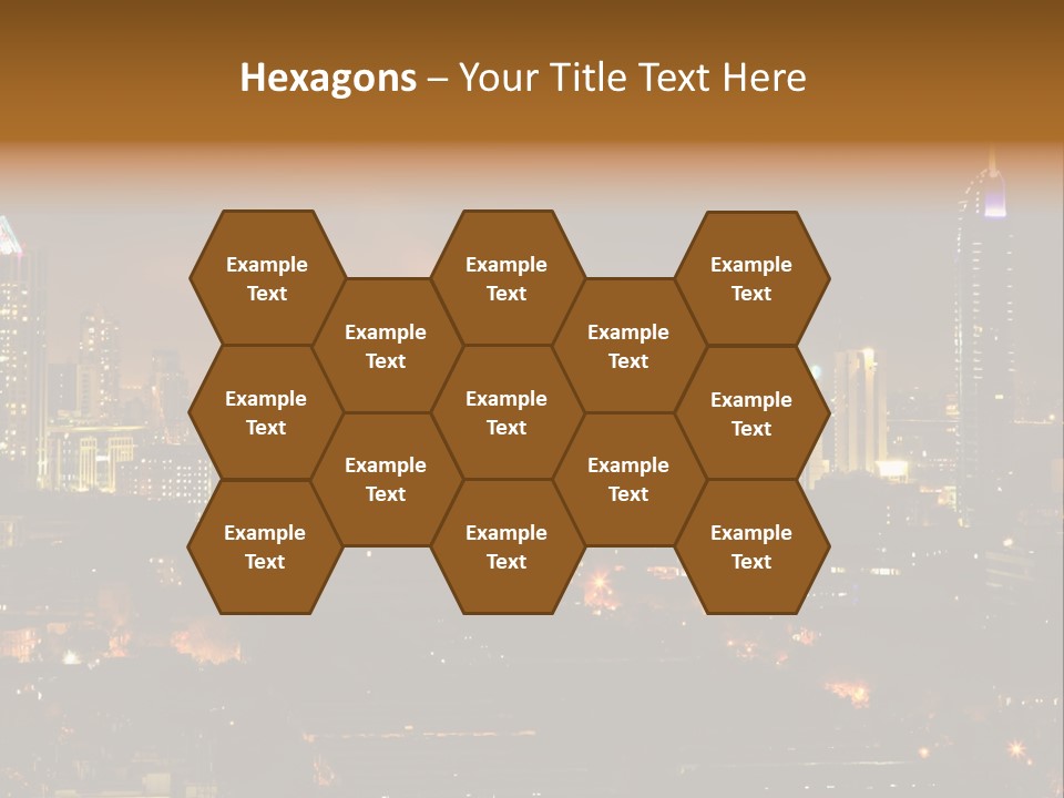 Still Bay Of Bombay Colours PowerPoint Template