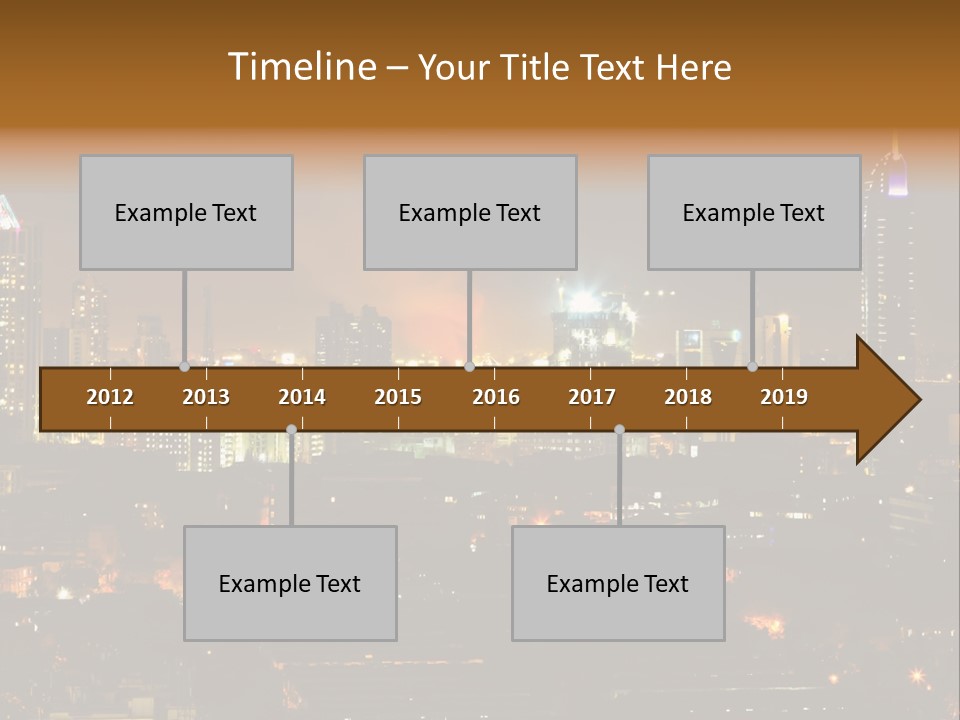 Still Bay Of Bombay Colours PowerPoint Template