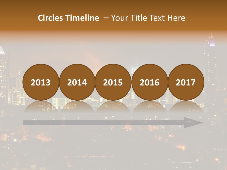 Still Bay Of Bombay Colours PowerPoint Template