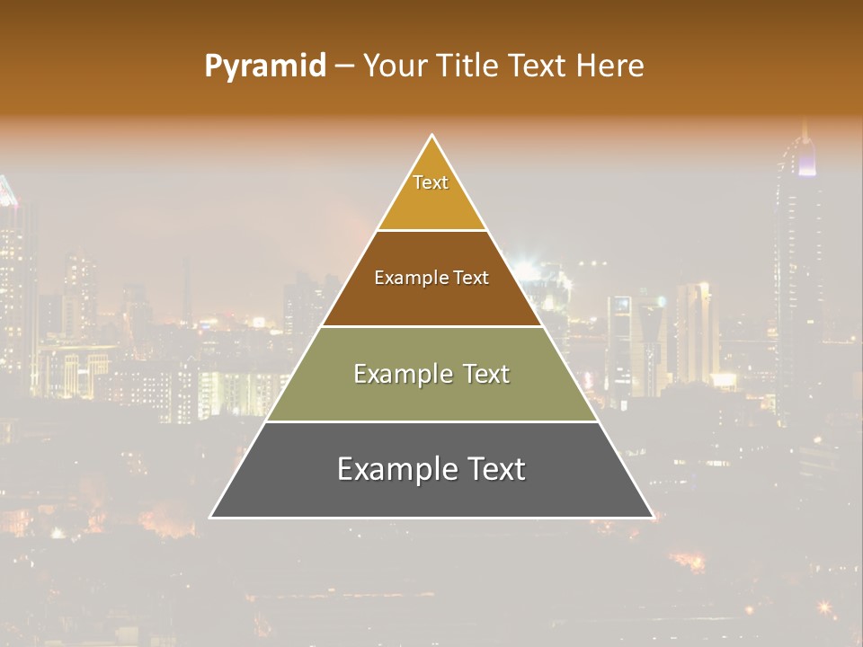 Still Bay Of Bombay Colours PowerPoint Template