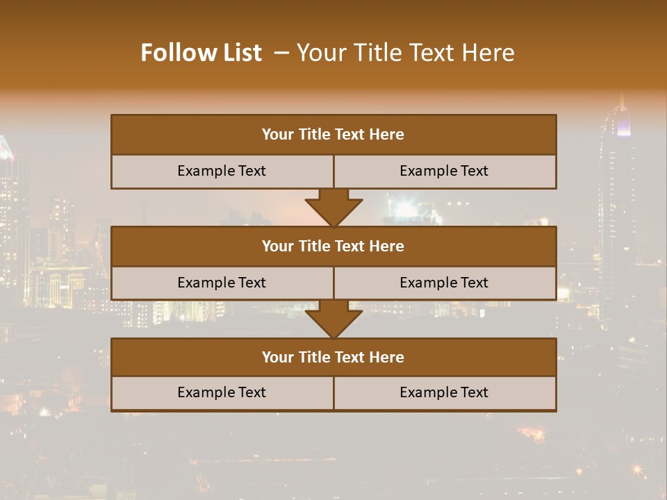 Still Bay Of Bombay Colours PowerPoint Template