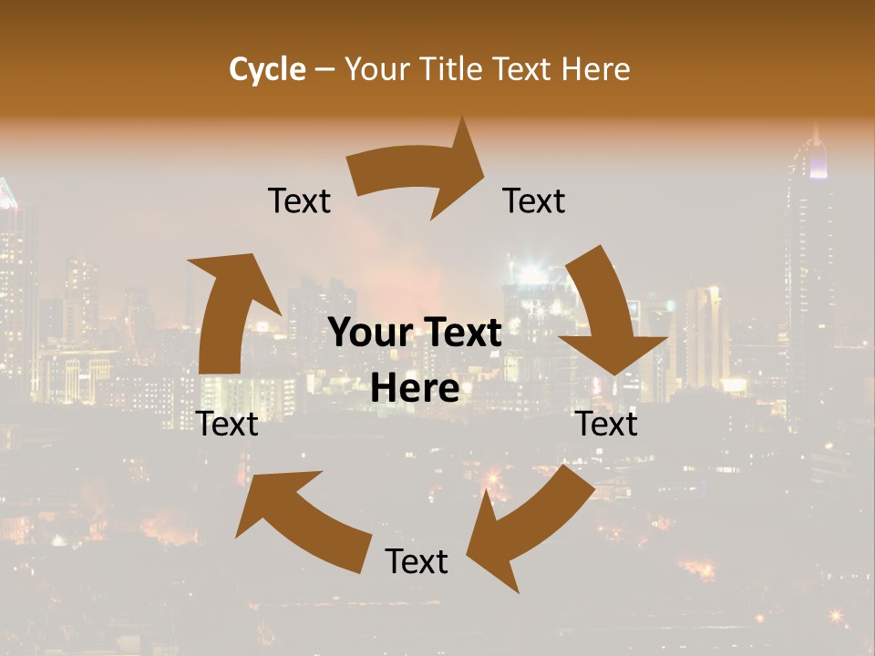 Still Bay Of Bombay Colours PowerPoint Template