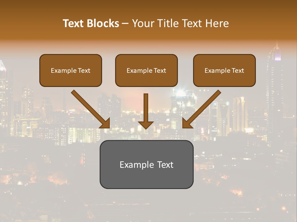 Still Bay Of Bombay Colours PowerPoint Template