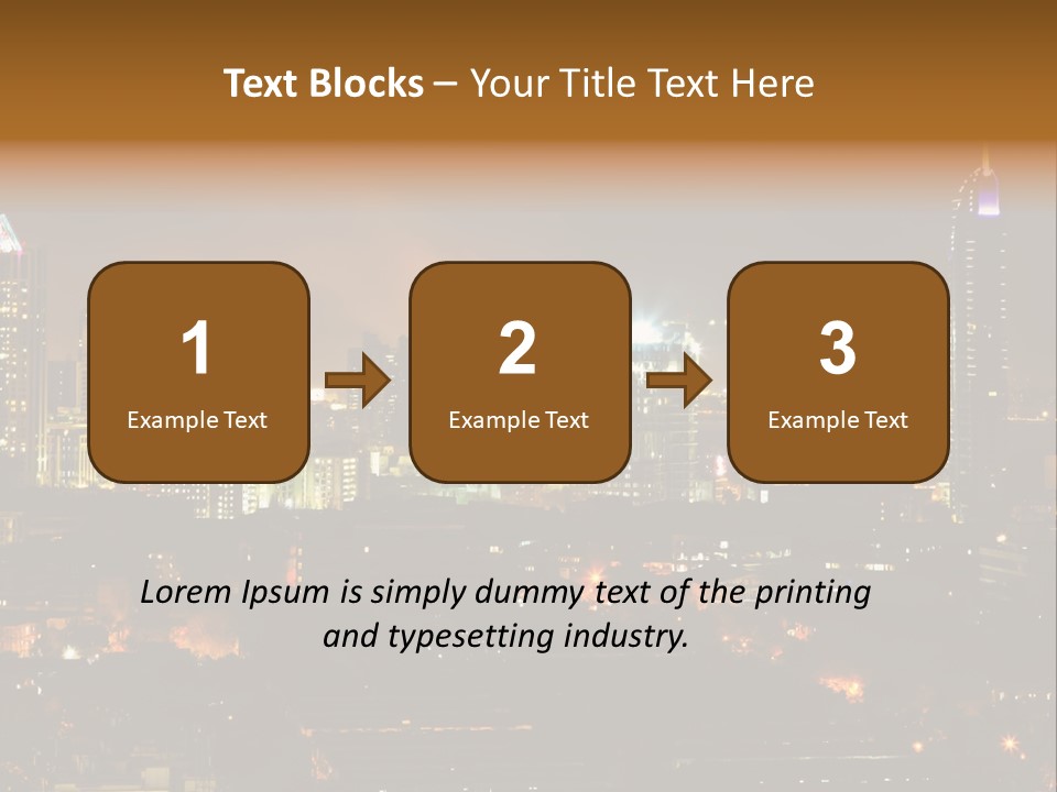 Still Bay Of Bombay Colours PowerPoint Template