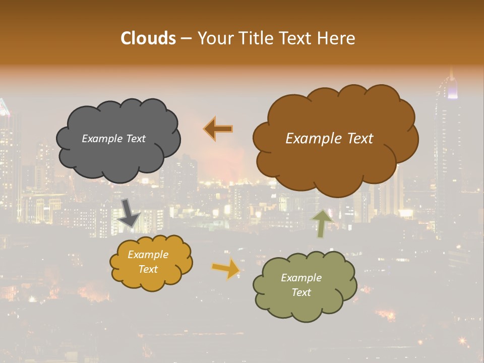 Still Bay Of Bombay Colours PowerPoint Template