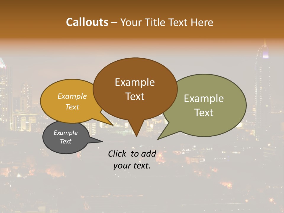 Still Bay Of Bombay Colours PowerPoint Template