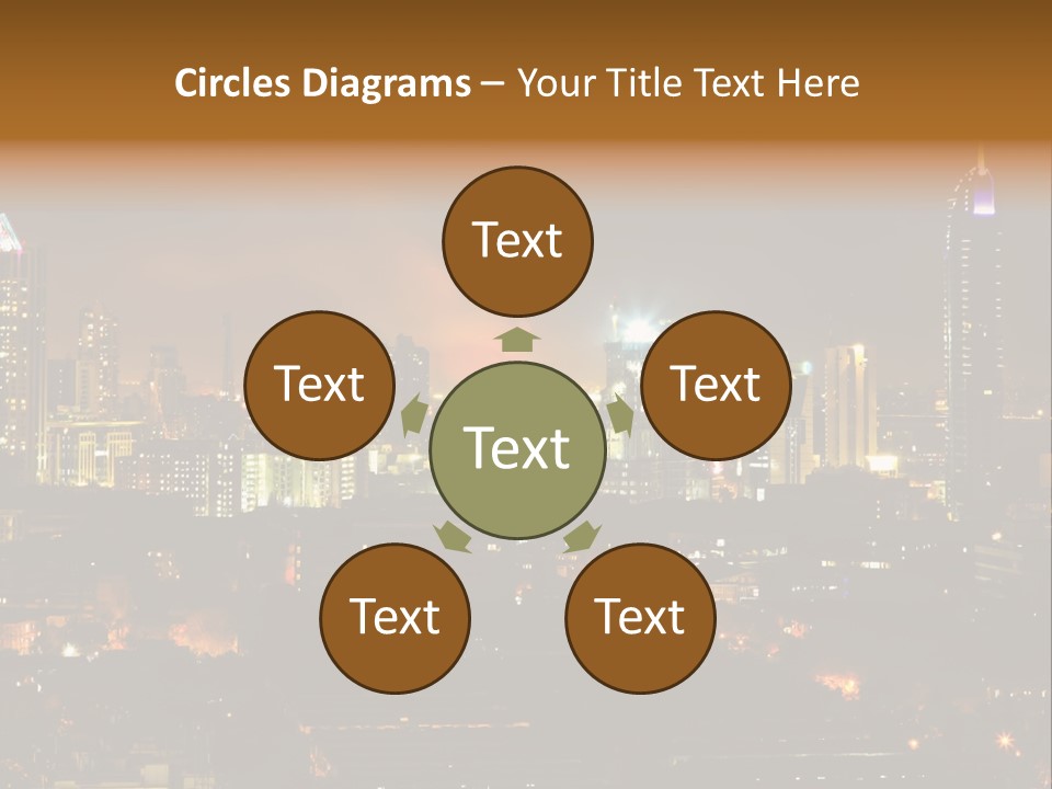 Still Bay Of Bombay Colours PowerPoint Template