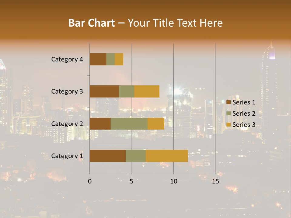 Still Bay Of Bombay Colours PowerPoint Template
