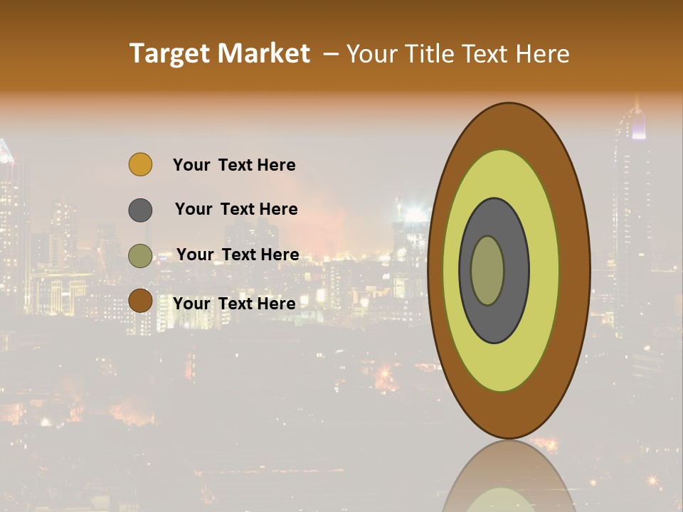 Still Bay Of Bombay Colours PowerPoint Template