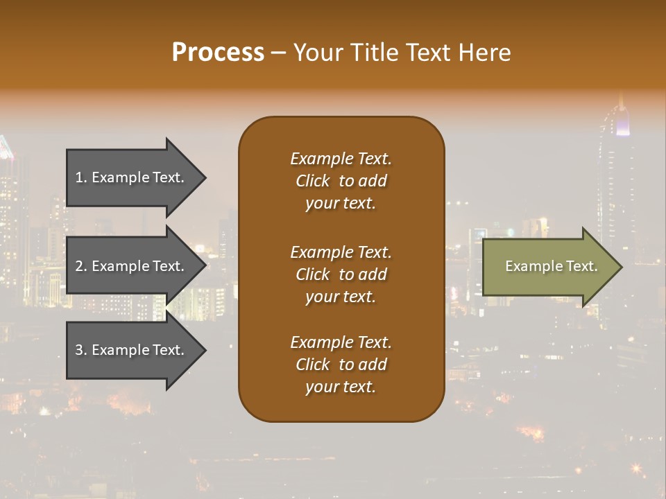 Still Bay Of Bombay Colours PowerPoint Template
