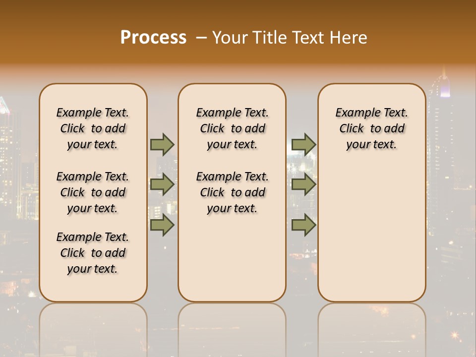 Still Bay Of Bombay Colours PowerPoint Template