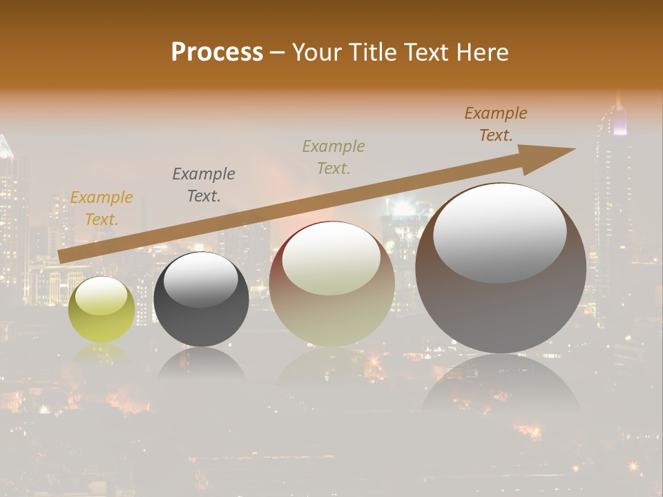 Still Bay Of Bombay Colours PowerPoint Template